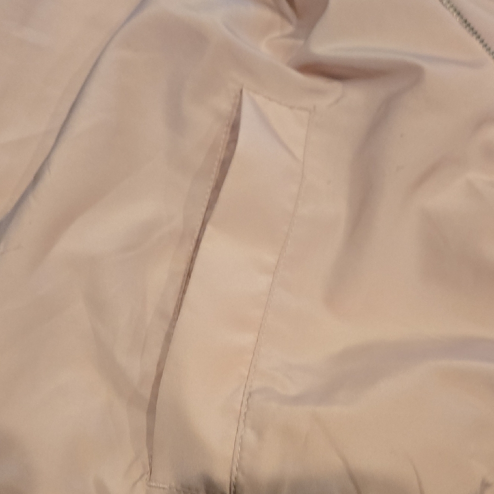 H&M Light Pink Hooded Utility Jacket Size L - Picture 7 of 8